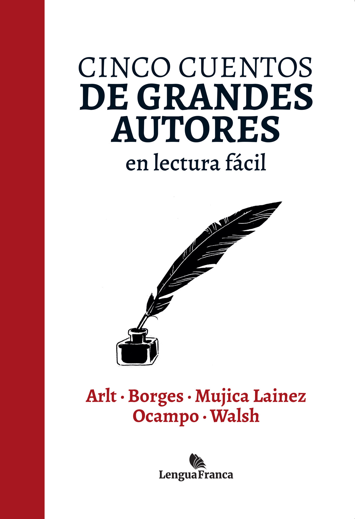 tapa del libro 'Cinco cuentos de grandes autores'